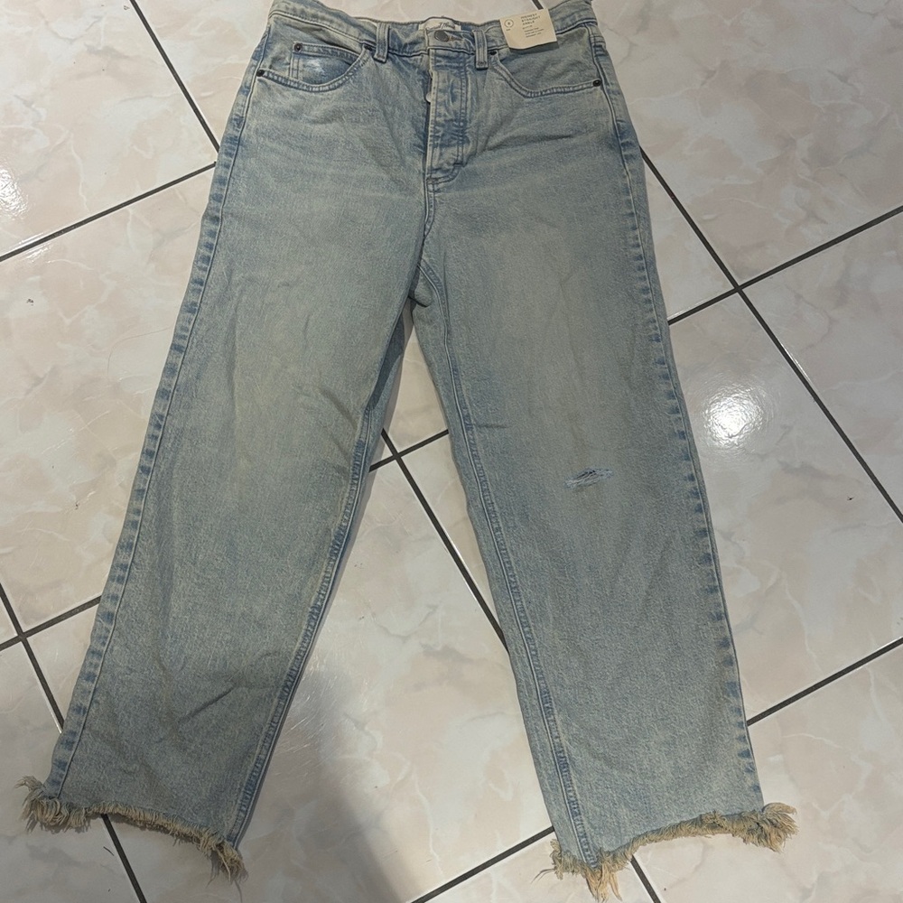Stylish Light Blue Women's Jeans